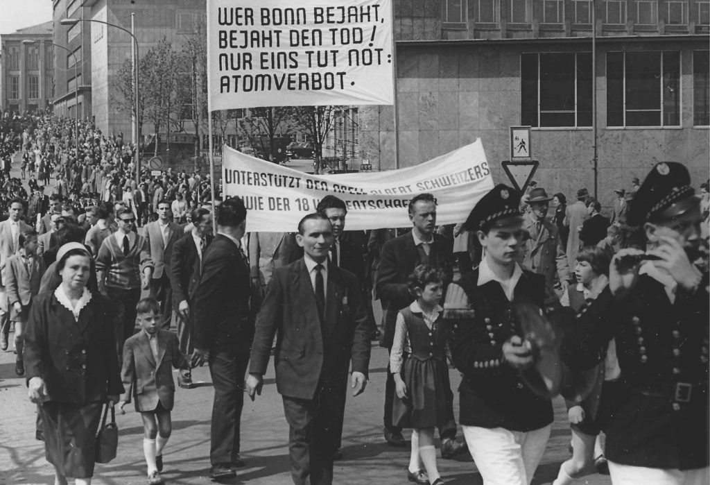 Geschichte DFG-VK - Protestmarsch
